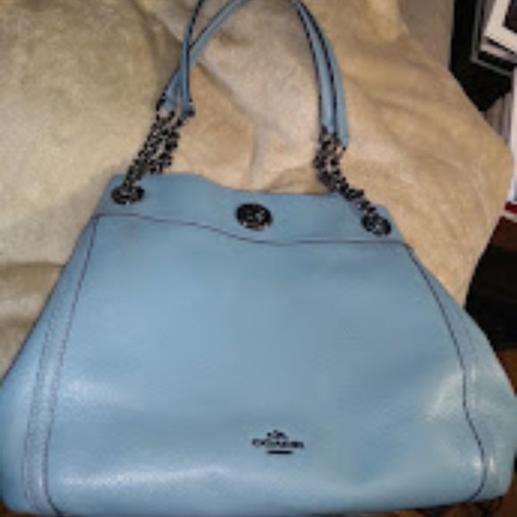 Coach Turnlock Edie Purse - Picture 2 of 13